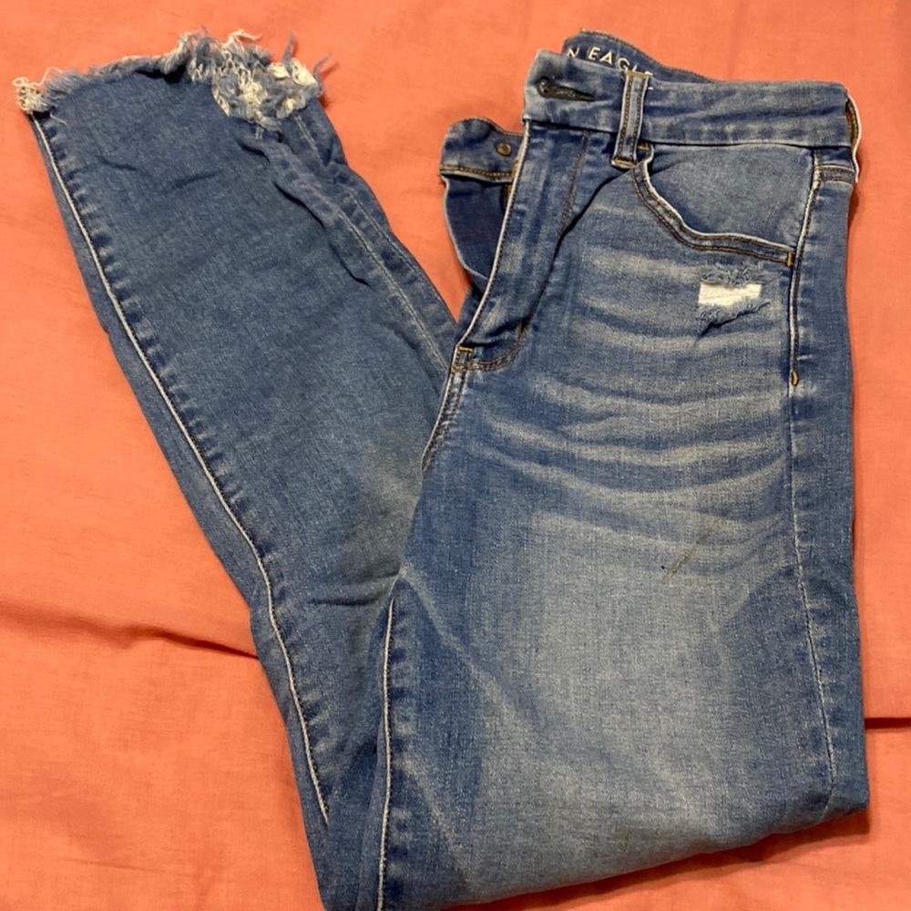Curvy super high rise jegging crop